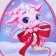 Baby's backpack "Dragon with a bow", 23*20.5 cm