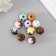 Beads for creativity tree "Sweets" set 10 pcs d = 1.6 cm