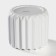 Ceramic Bank for bulk products of the Golden Wing, 900 ml, white color