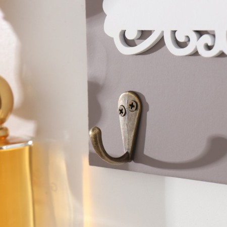 Decorative tree hooks "Two parrots and cage" 20x0.5x26 cm-2