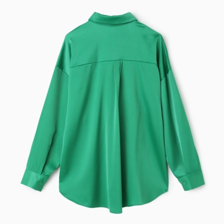 Female shirt, green color, size S (42)-4