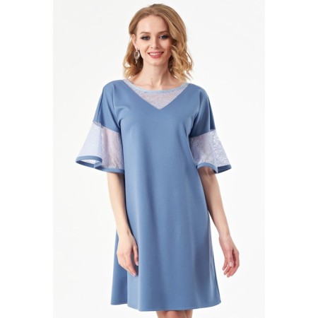 Women's dress, size 44, blue color