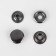 Installation button, omega (o-shaped), d = 15 mm, black nickel color