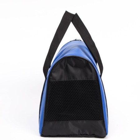 Bag - Animal carrying "Tunnel", nylon, 33 x 19 x 23 cm, cornflower-2