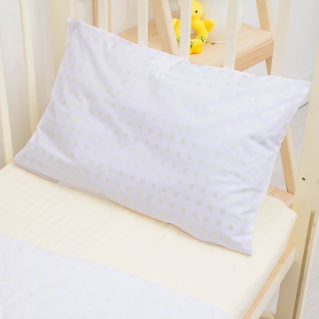 Set in the crib "Eucalypt", 2 items, white color-1