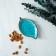 Ceramic serving dish "Tallula. Sheet ", 17 × 10 cm, blue color