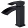 ABBER WASSERFALL AF8610B shell mixer, single -leaf, pour 160 mm, black