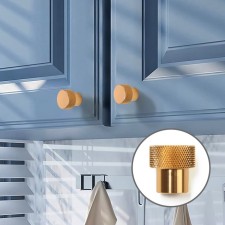 Handle button Cappio PK328, D = 23 mm, color gold