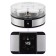 Yogurtnitsa KitFort KT-6363, 20 W, 180 ml, 7 containers, glass, silver-hourly