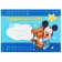 Medical map "History of the development of a child", Mickey Mouse, 40 sheets