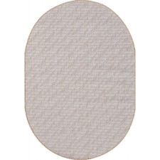 Oval carpet Merinos Vegas, size 120x170 cm, color Cream