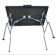 Universal SOU-12 table for grooming, rubber countertop, 900 x 600 x 750 mm, black