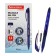 A pen with erased ink, gel, Brauberg "X-Erase" 0.7 mm, flu, blue case, blue ink
