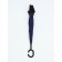 Umbrella - on the contrary, "monoton", mechanical, 8 spokes, r = 53/61 cm, black/blue color