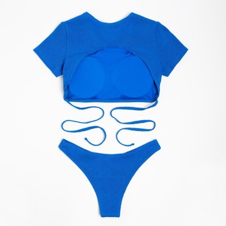 Separate Minaku swimsuit with a top color blue, size 46-7