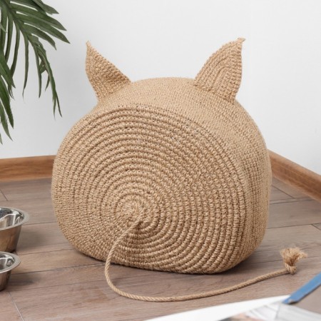 Animal house, D 35 cm, jute-1