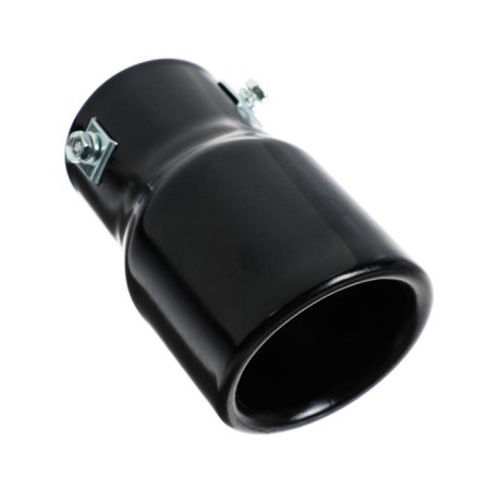Duffer for a muffler 13.5 × 7.5 cm, planting 60 mm, beveled, black glossy