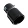 Duffer for a muffler 13.5 × 7.5 cm, planting 60 mm, beveled, black glossy