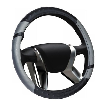 Braid on the steering wheel VAZ 2108-15 vinyl, gray