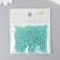 Glass beads 8/0 "bright blue" 15 g