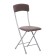 Folding stool "Nika 2" SSN2/3, brown