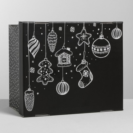 The folding box "heat and comfort", 31.2 x 25.6 x 16.1 cm, New Year-1