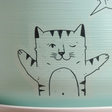 Flower pot "Myun" 9.5 l, green-4
