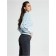 Women's sweater from the Italian yarn CONTE Elegant, Size S, Ice Blue Color