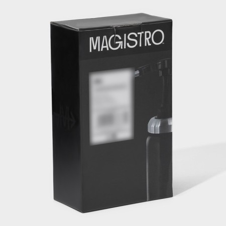 Glass dispenser for oil with a measuring scale Magistro Mist, 200 ml, 5.5 × 17.5 cm-10