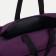 Sports bag with lightning, shoe department, external pocket, purple color