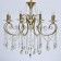 Sellen chandelier, size 68x115x68 cm, 320W 8xe14 IP 20