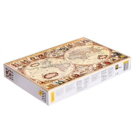 Puzzles "Historical map of the world", 2000 elements-2