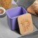 Container with a bamboo cover of "delicious life", 900 ml