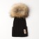 Children's hat minku rr 46-48, black color