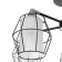 Chandelier gallop 8357 5he27 60W black