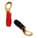 Acoustic terminals of Mystery 8ga Ring Terminals, 2 red, 2 black