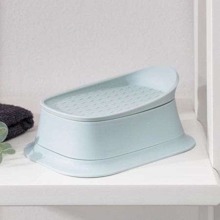 Plastic soap dish "RIF", 13 × 11.5 × 4.7 cm, color mix-6