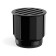 Well, KS-1, 52.5 × 52.5 × 51 cm, plastic, black