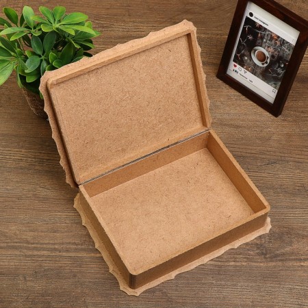 Figure casket large for decor from MDF 23x17.5x6 cm-1