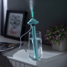 UFO Air Moisturizer HM-21, ultrasonic, submersible, with backlight, USB, green