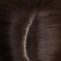 Artificial wig, simulation of the skin, 60 cm, 270 gr, brown color (#SHT8)