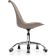 Computer chair Kolin Metal/Ecokuzha/Plastic, Chrome/Beige 49x56x78 cm