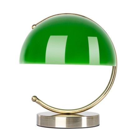 Erte Lamp Banker A5040LT-1AB, G4, 7 W, 23x23x28 cm, bronze table lamp, bronze-1
