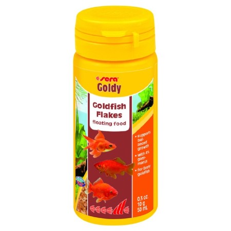 Sera Goldy food for goldfish, in flakes, 50 ml, 10 g