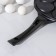 Ribbed pan-booty, d = 26 cm, plastic handle, black color