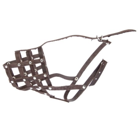 Muzzle Leather Zononic No. 5, German Shepherd, Terrier (length of 11 cm, muzzle 36 cm), mix-1