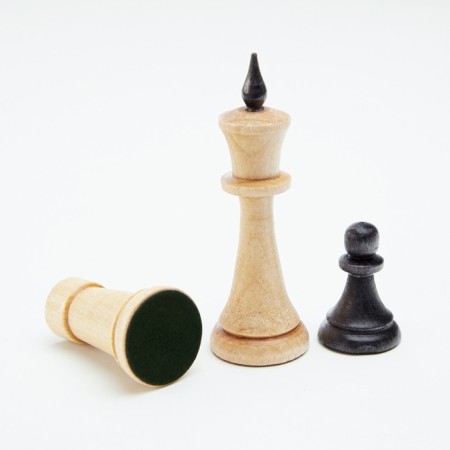 Chess Grandmaster Wooden "Obodovsky" 40x40 cm-1