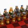 Souvenir chess "Knights", 36 x 36 cm