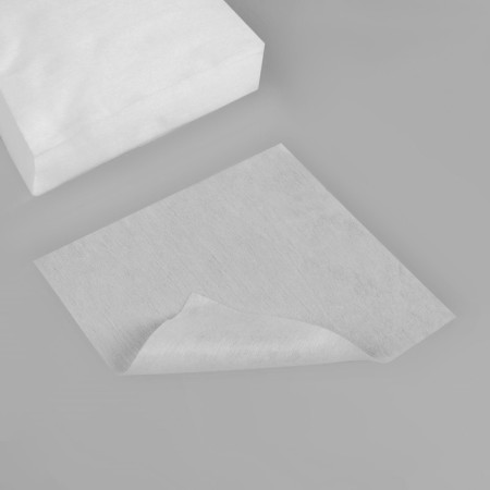 Disposable cosmetic napkins, 100 pcs, density 40g/m2, spanley, 20 × 20 cm, white color-2