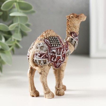 Polystone souvenir "Desert camel with a blade" 3.5x8x8.7 cm-1